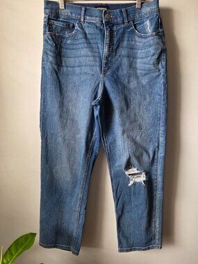 EUC EXPRESS MOM JEAN SUPER HIGH RISE JEAN SIZE 12 REG